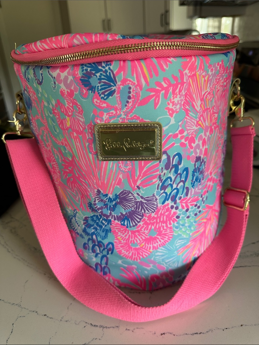 Lilly Pulitzer Soft Beach Cooler Splendor in the Sand - Like New - Picture 8 of 8